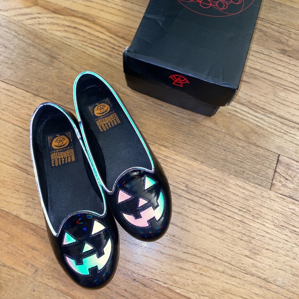 Strangecvlt Iridescent Jack Flats